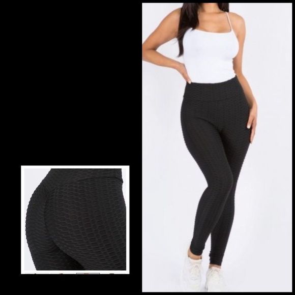 Brazilian Body Sculpting Leggings - Black - Picture 2 of 9